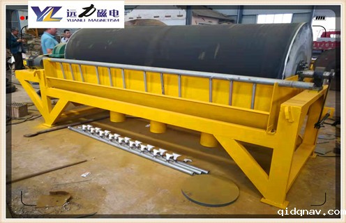 永磁磁选机，永磁磁选机厂家提倡永磁磁选机的绿色生产_远力为您讲述永磁磁选机厂家提倡永磁磁选机的绿色生产磁场分布图