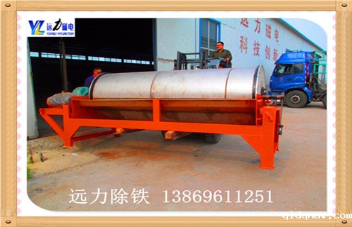 干式磁选机，高岭土除铁可用干式磁选机设备_高岭土除铁可用干式磁选机设备分选运行视频