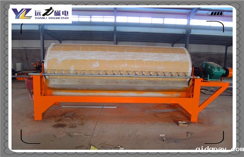 湿式筒式磁选机，湿式筒式磁选机在新的经济下取得高销售成绩_钒钛铁矿湿式筒式磁选机在新的经济下取得高销售成绩型号参数及磁场强度