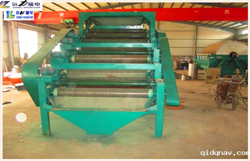 辊式磁选机，辽宁辊式磁选机及工作原理_辽宁辊式磁选机分选运行视频