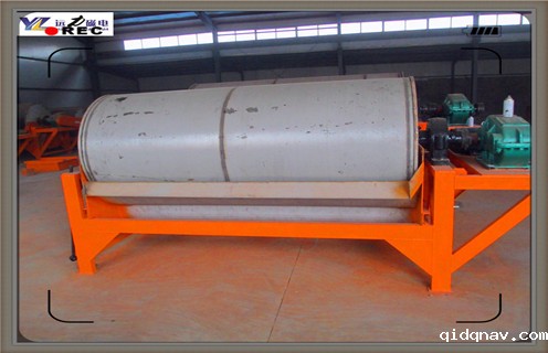 永磁干选磁选机，安徽永磁干选磁选机_远力安徽永磁干选磁选机批发生产厂家的结构磁场分布图