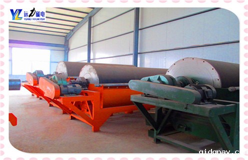 永磁湿式磁选机，四川永磁湿式磁选机_远力四川永磁湿式磁选机的结构磁场分布图 