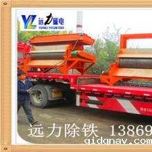 锰矿全自动湿式磁选机磁场高卸铁方便