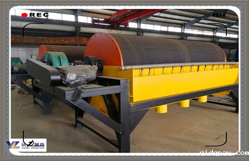 粉矿干式磁选机如何安装实际效果更强